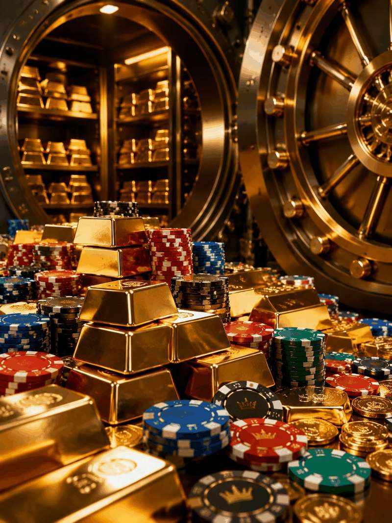 Ilustrasi permainan slot yang sedang ramai dimainkan